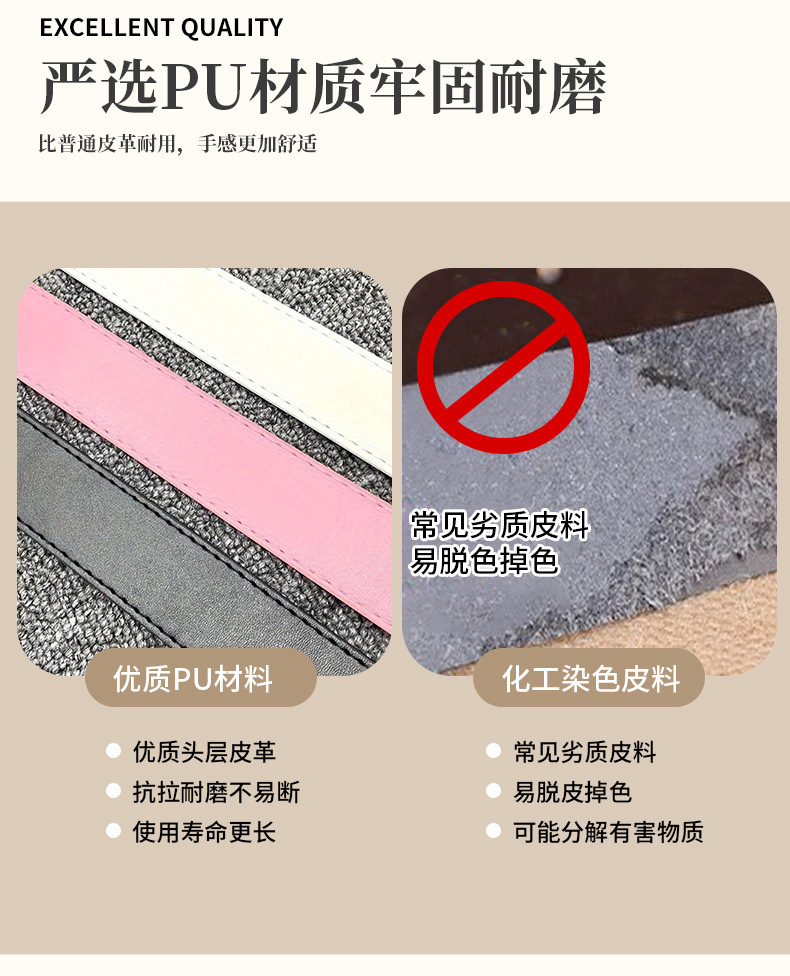 New style of wide belt with pearl eyes and rhinestone inlay decoration for women, versatile jeans and street belt pic 4