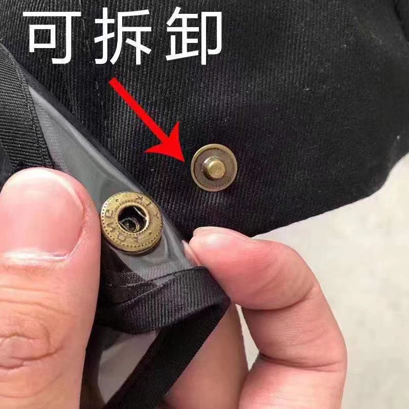 防护帽防飞沫鸭舌帽一体防尘可拆卸遮阳防晒可调节男女百搭棒球帽详情4