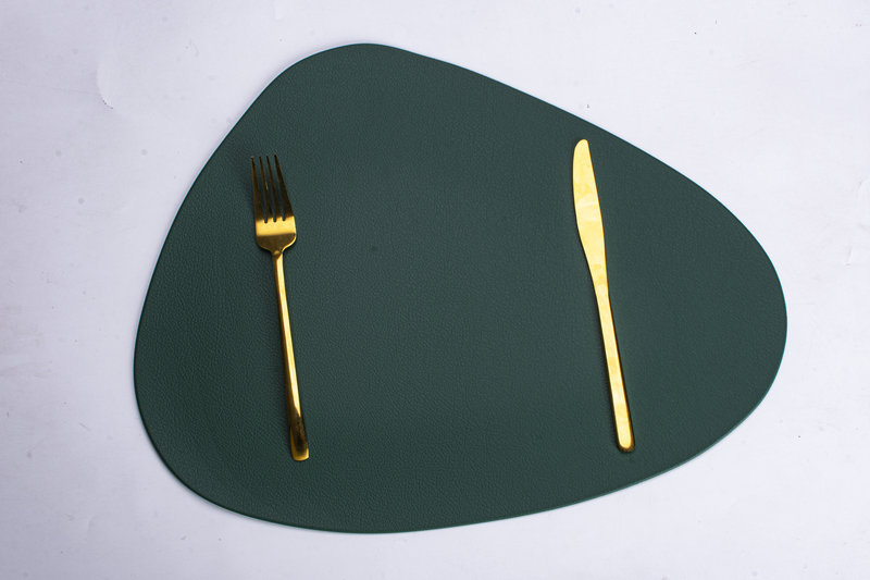 压边PVC皮革餐垫防水防油免洗咖啡垫餐桌隔热垫高级感餐具垫批发详情17