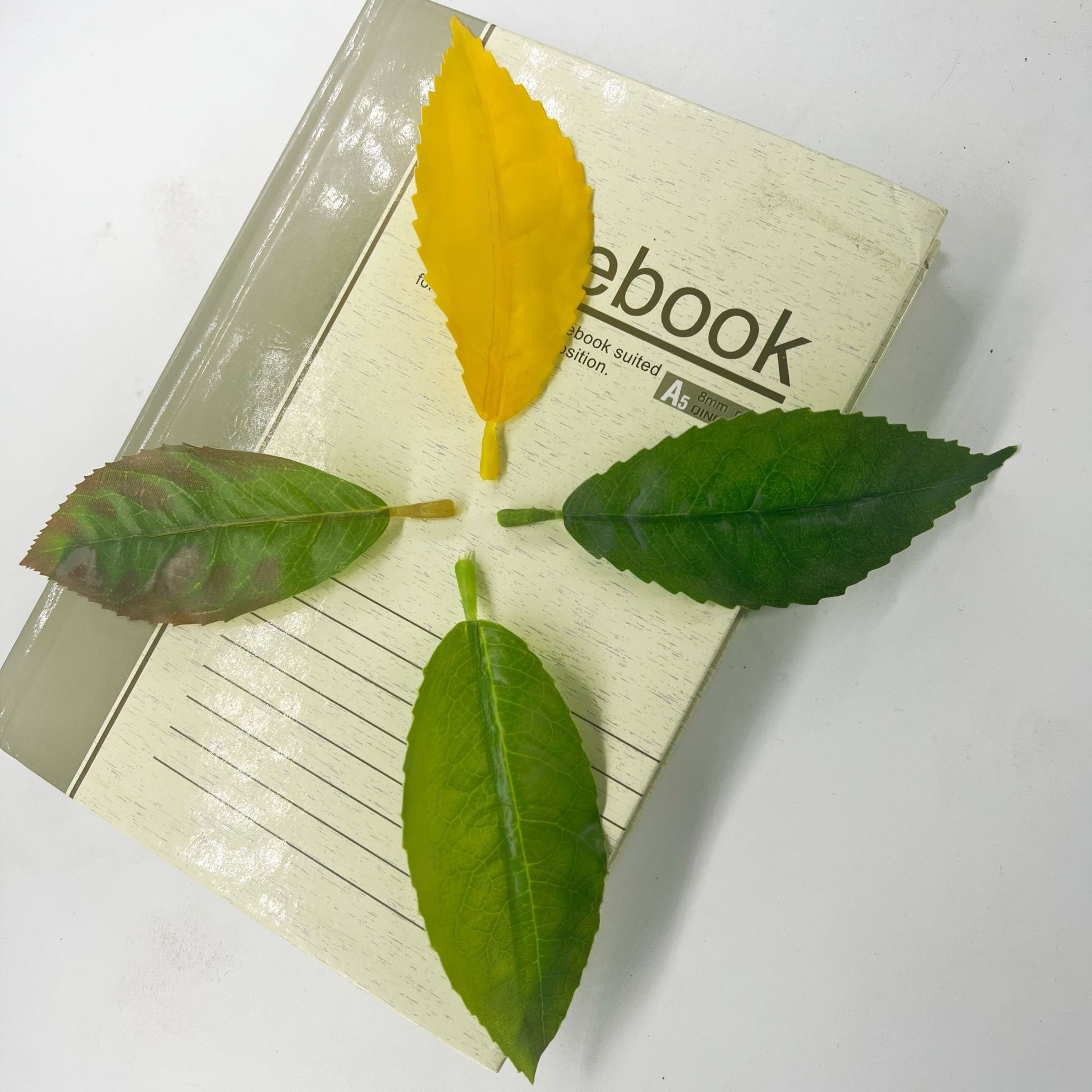 仿真红花油茶叶绿植单片毛尖茶叶绿茶大白茶红茶园林装饰摆设批发详情21