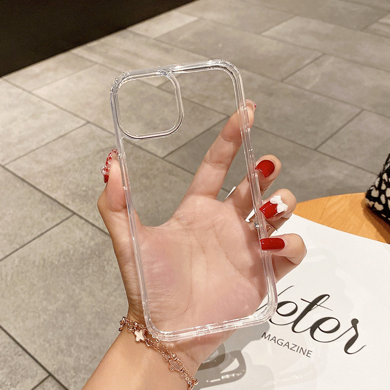 适用iPhone15亚克力内防摔透明17手机壳苹果16大孔XR防摔壳14批发详情6