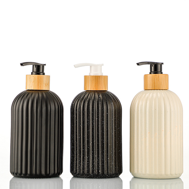 洗手液瓶透明加厚玻璃瓶空瓶高颜值皂液分装器2只装沐浴露瓶现货详情2