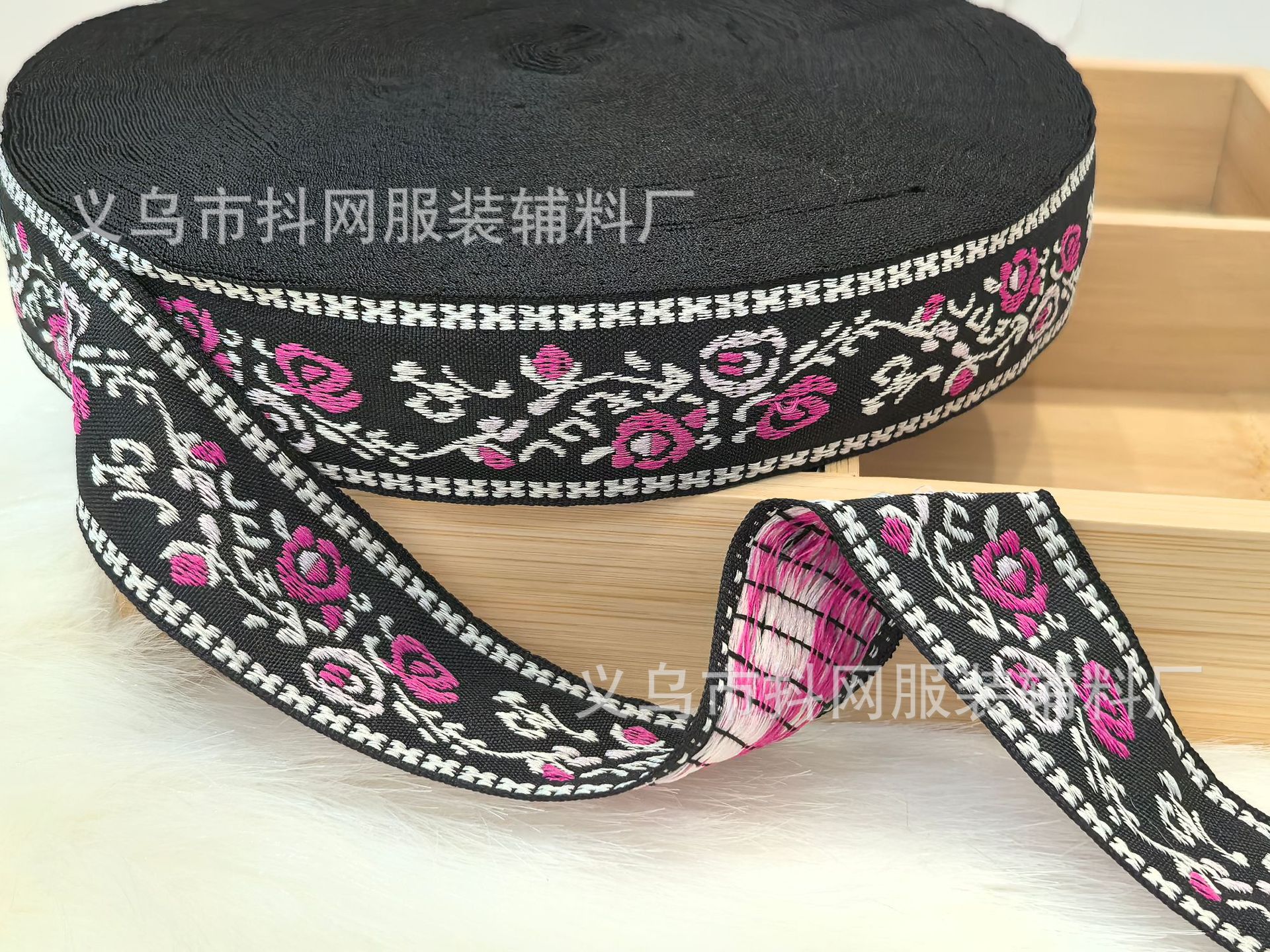 1.1-3.5cm中式汉服民族风提花刺绣织带演出服装辅料现货批发详情6