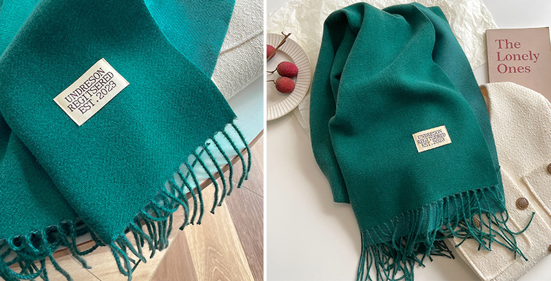 跨境双面仿羊绒围巾女冬季保暖情侣高级感中长款围脖纯色百搭披肩详情73