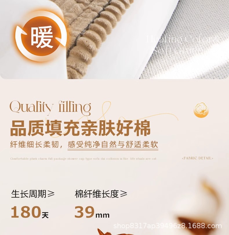 Corduroy sofa cushions for autumn and winter, new 2024 plush seat cushions, simple, modern, anti-slip furniture, leather sofa pic 16