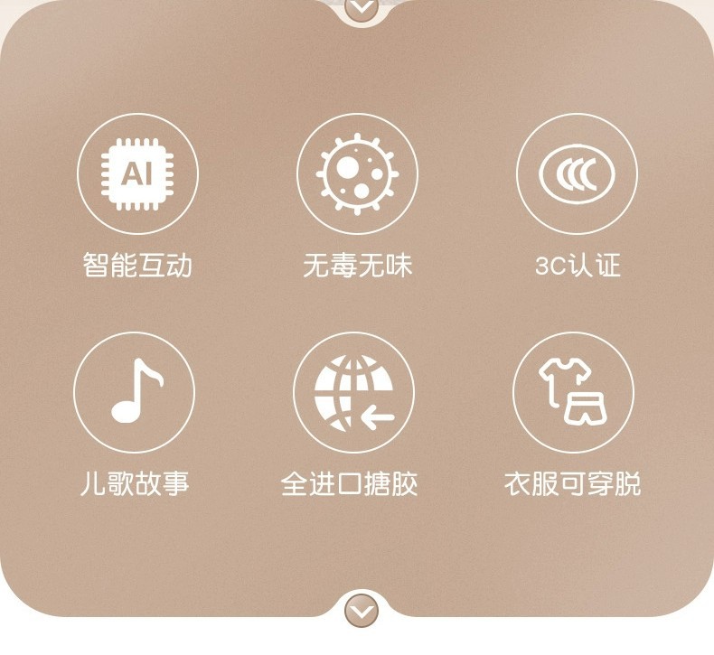 智能对话仿真娃娃会唱歌公主洋娃娃可爱安抚玩具女孩婴儿重生娃娃详情8