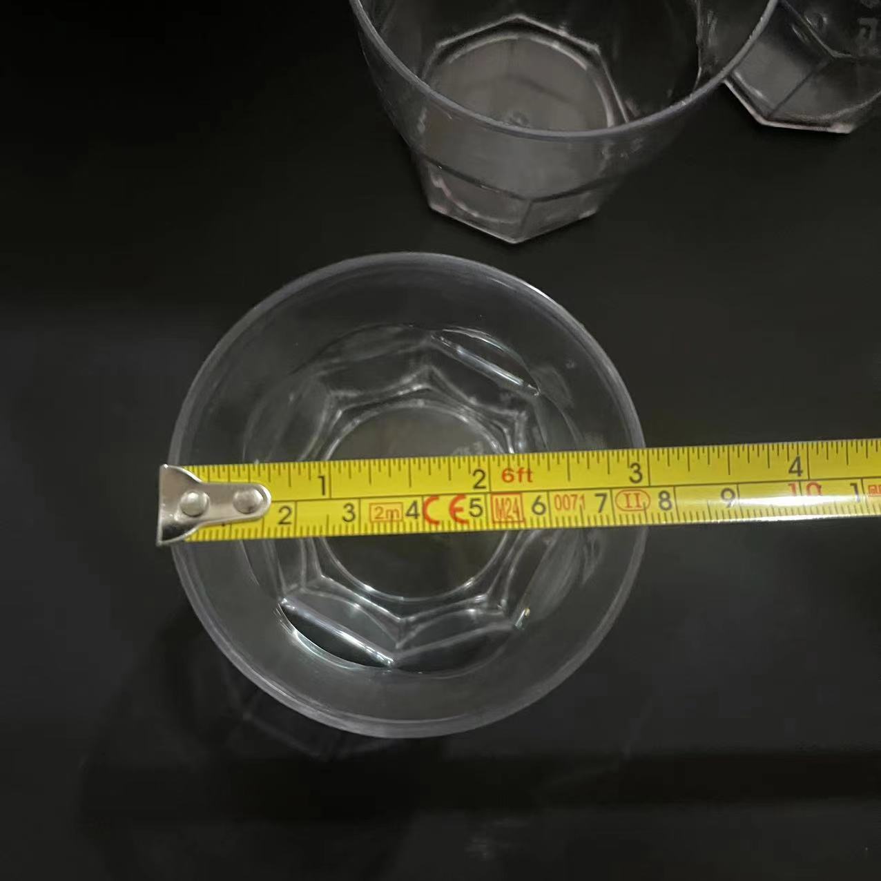 【 Zone 2-6 】 Octagonal cup 420 yuan per piece, octagonal cup, PET transparent cup, plastic cup, KTV bar, anti-drop creative plastic water cup, wholesale 1 yuan pic 2