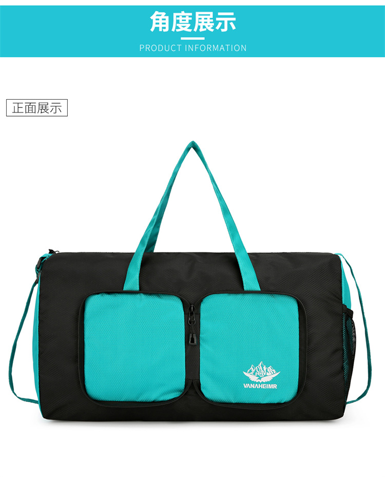 Yitu Warner Heim storage bag, large-capacity hand-held outdoor picnic bag, single-shoulder travel bag, fitness bag, luggage bag pic 33