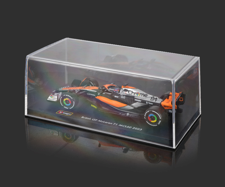 Bburago 1:43F1 racing car MCL60 McLaren 2023 simulation alloy car model toy car pic 9