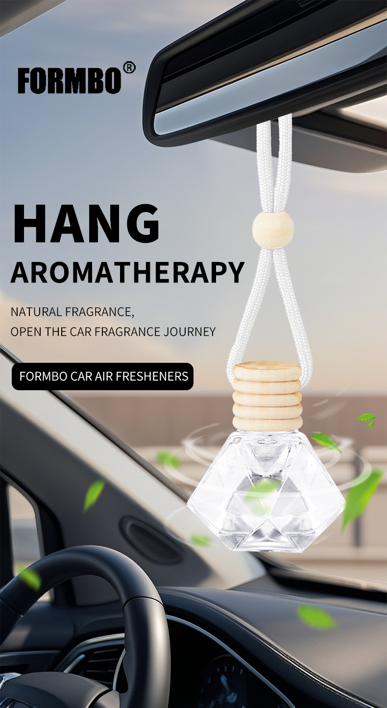 【 Exclusive for Foreign Trade 】 Wholesale of long-lasting, lightweight essential oil and high-end car hanging accessories for car aromatherapy pic 2