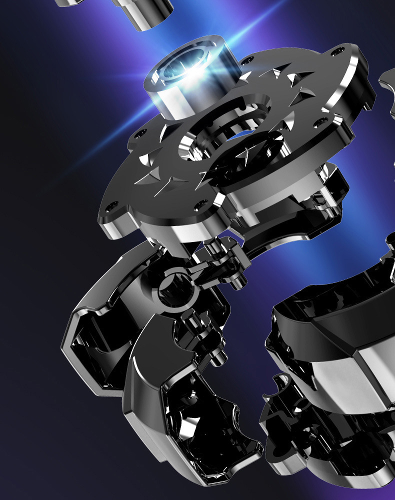 合金爆甲手指陀螺旋转磁吸指尖陀螺趣味解压创意潮玩儿童生日礼物详情11