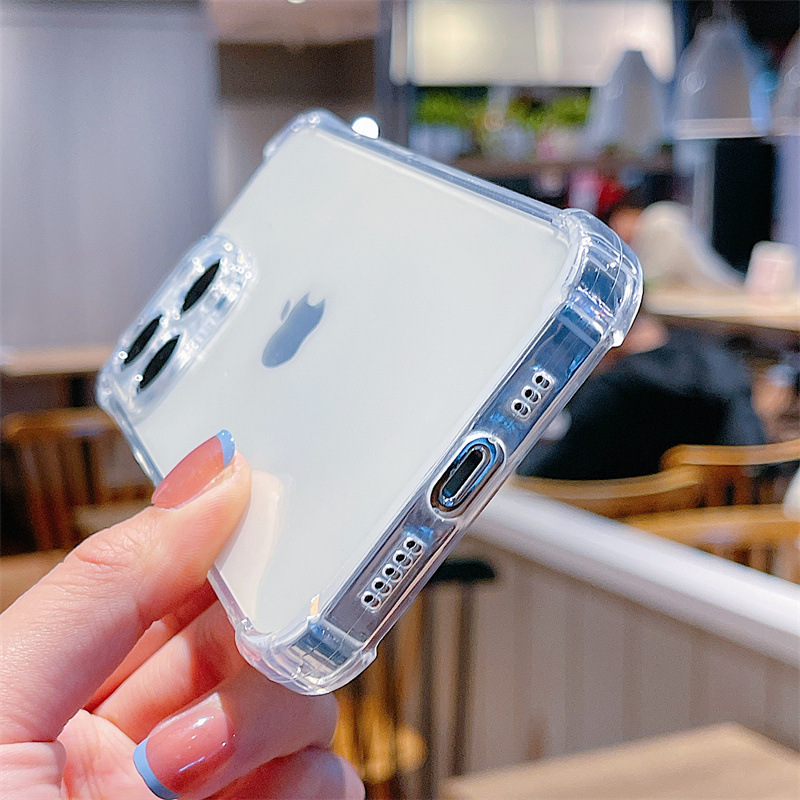 Suitable for iPhone 15 phone case, iPhone14ProMax transparent TPU full coverage silicone soft 13 case 2mini pic 26