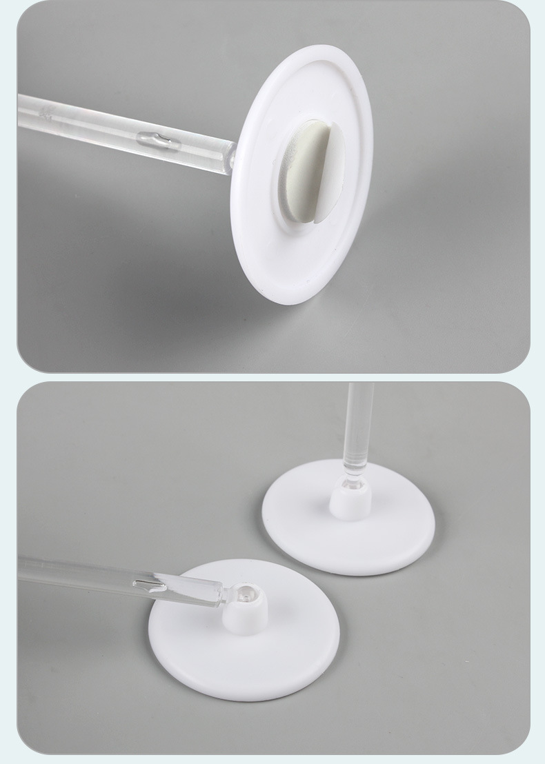 The desktop is pasted with a double-headed transparent rod label and price tag. The Angle of the clip can be adjusted. It is a vertical clip for fruit store explosion stickers pic 5