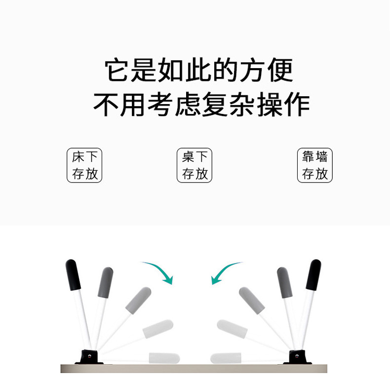 笔记本电脑桌床上折叠桌懒人小桌子卧室坐地学生宿舍家用学习书桌详情8