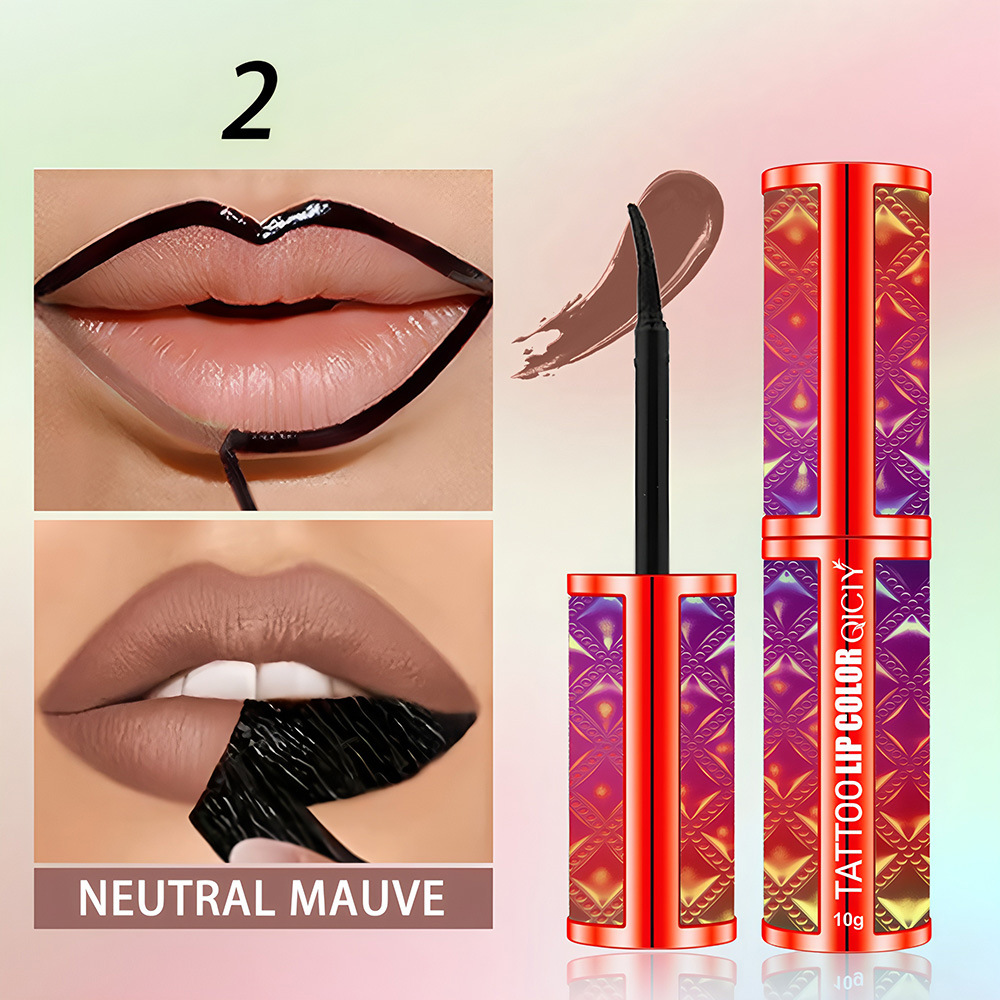 【 Cross-border Exclusive 】 Wholesale of QICIY 4-color peel-off lip Gloss and non-smudging peel-off lip gloss and lip gloss pic 11