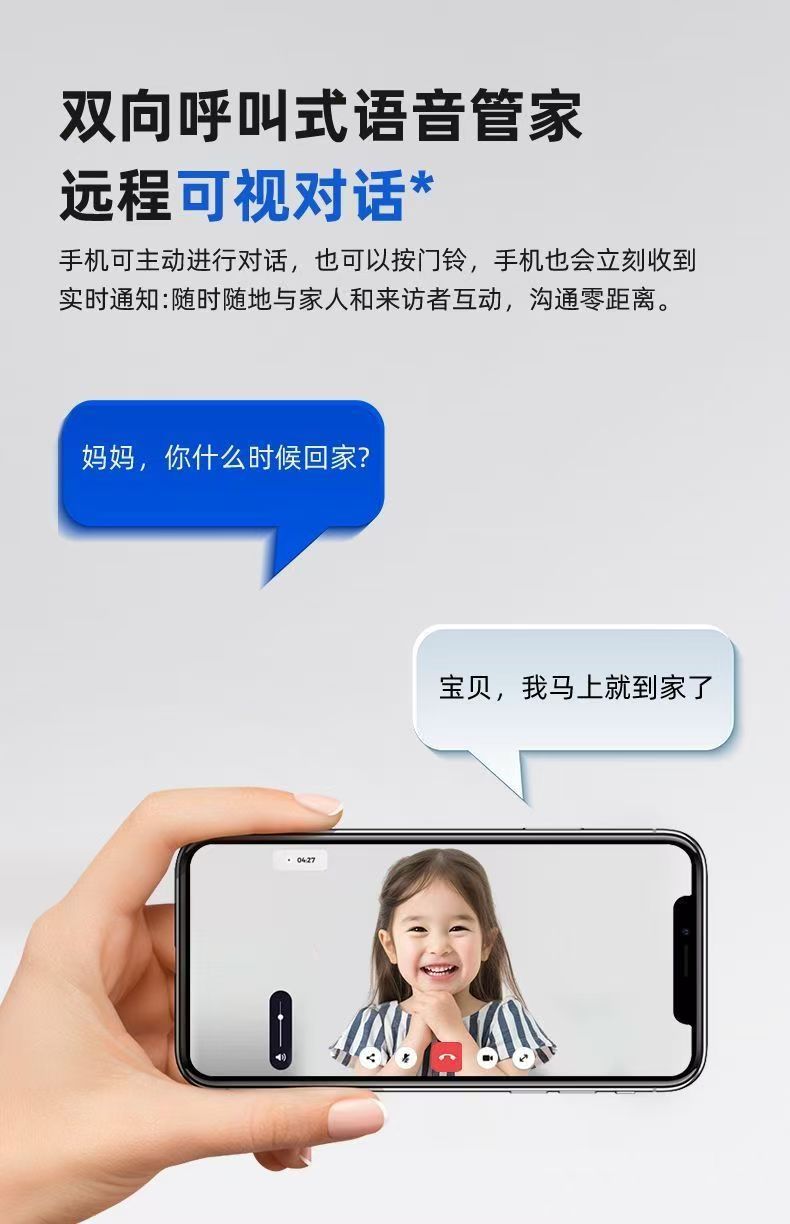Fully automatic visual graffiti smart lock, entrance door password lock, mobile phone remote zigbee smart linkage fingerprint lock pic 7