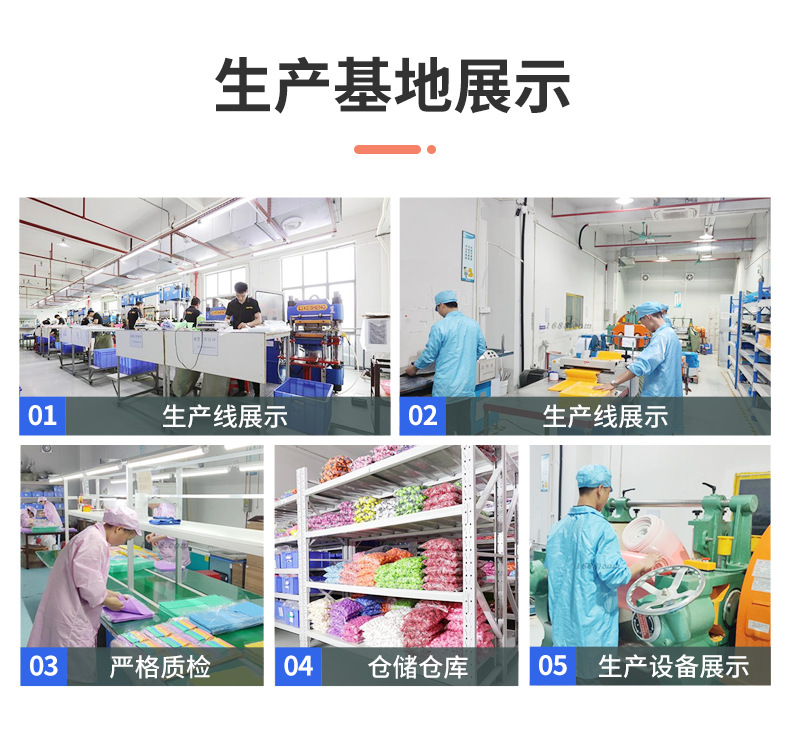 现货供应 6扣硅胶婴儿吃饭围兜易清洗婴儿围嘴防水防漏防脏口水兜详情13