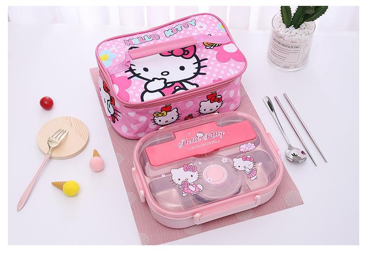 304不锈钢保温饭盒分隔带汤碗便当盒卡通可爱儿童学生上班族餐盒详情24