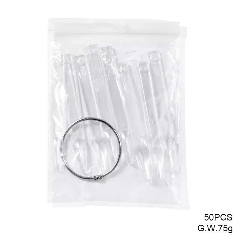 Nail art tools: 50 pieces, nail art fan-shaped color cards, nail polish color cards, nail polish color plates, nail practice nail pieces pic 9