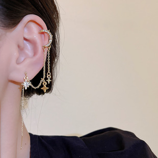 微镶蝴蝶结锆石水晶耳环时尚气质耳饰韩国新款潮设计感银针耳坠女详情10