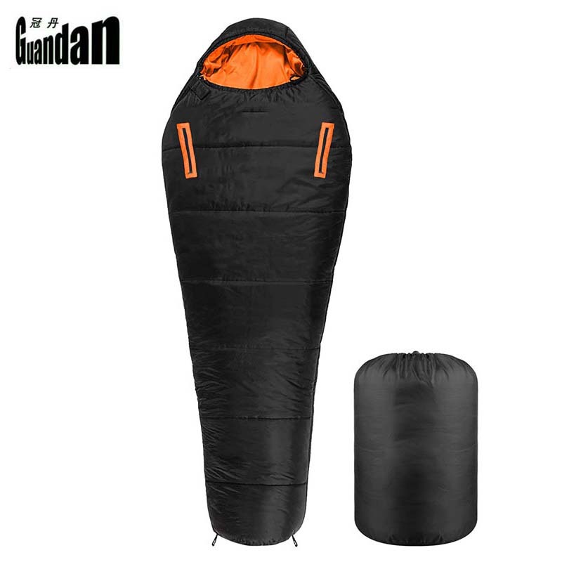 Factory-customized three-season mummy sleeping bags, Mommy sleeping bags, camping, self-driving, export, cross-border Amazon supply pic 1