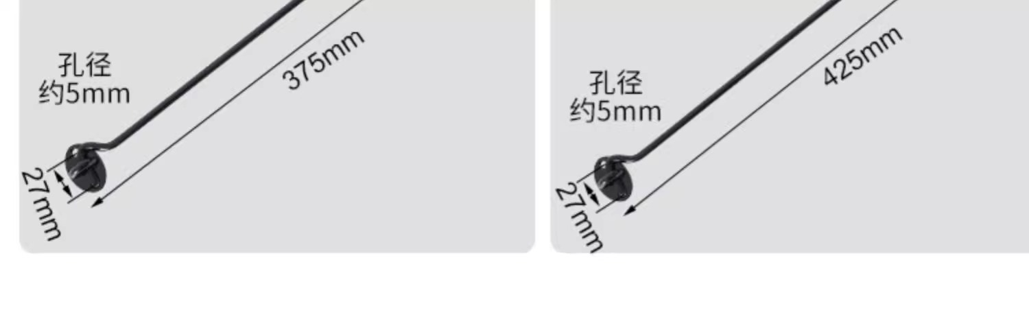 插销门栓锁防火门天地双开子母门窗隐形门闩黑色不锈钢加长暗插销详情15