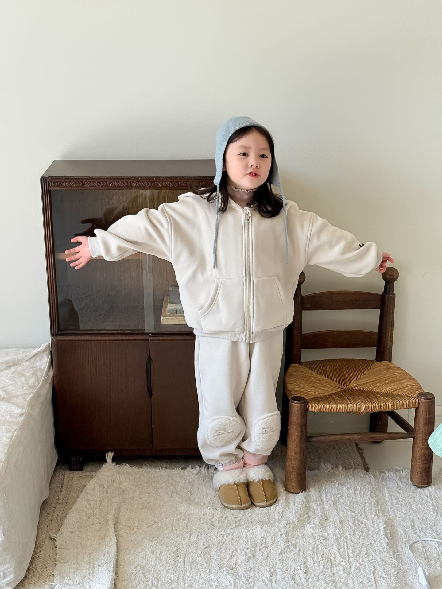 【清仓款】维木童装女童加绒卫衣套装2024冬季新款儿童韩版上衣卫详情28