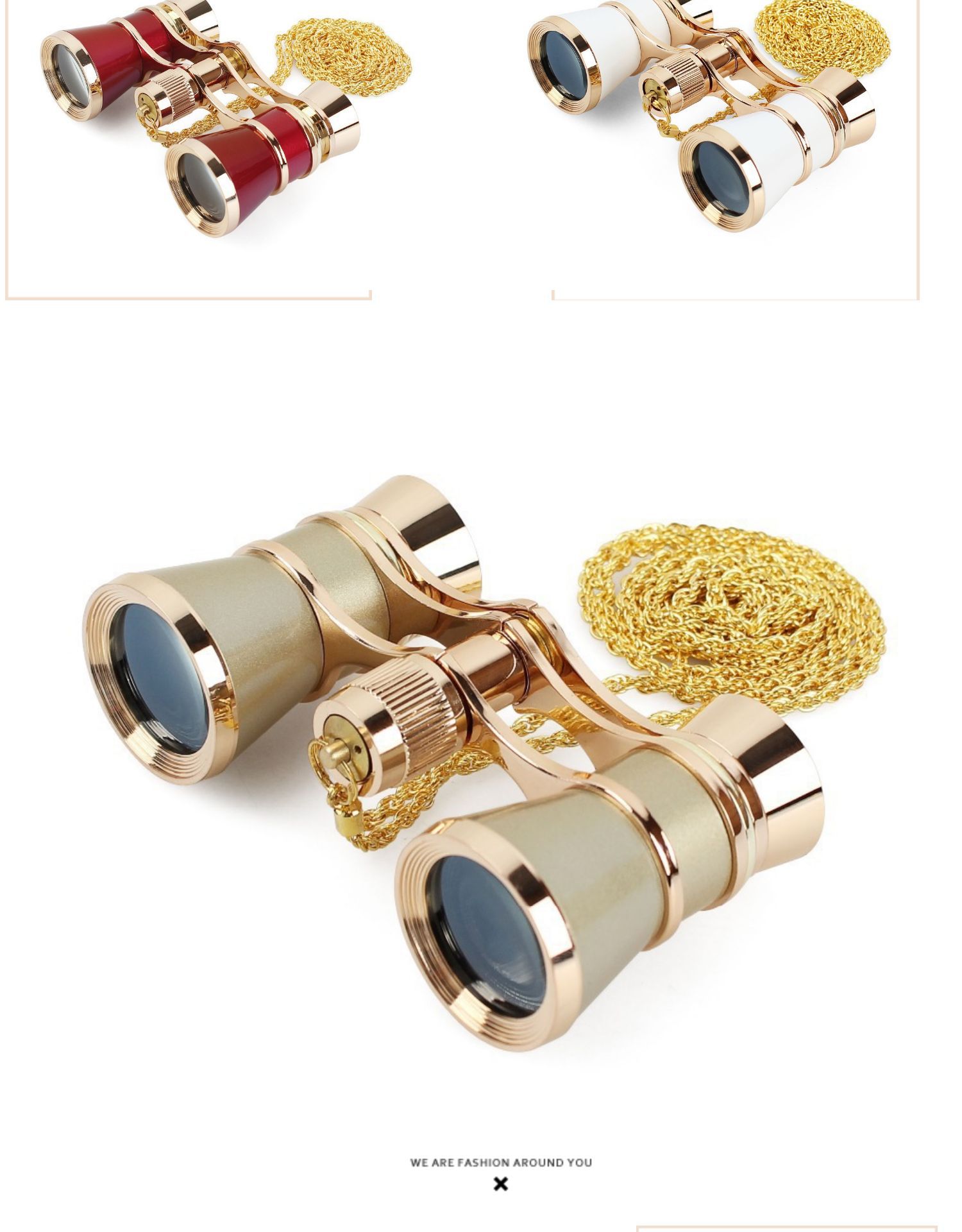 看演出迷你双筒望远镜高清观剧话剧舞台剧复古小型微型袖珍望眼镜详情8