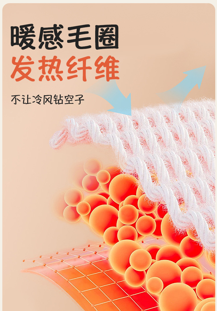 Baby socks, thickened and warm for autumn and winter, floor socks for babies, 0-1 year old, loop cartoon mid-calf socks for infants and toddlers, new birth socks pic 7