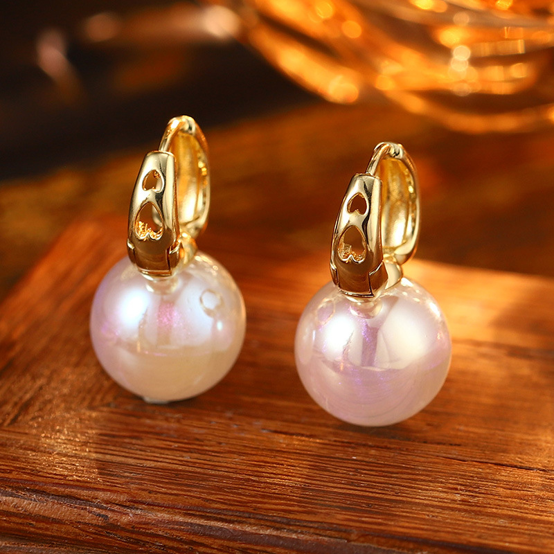 S925银针天然珍珠锆石耳钉花朵流苏多层耳环高级耳饰批发抖音爆款详情22