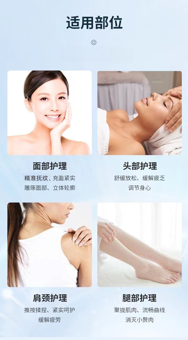 shanilak Cross-border Upgraded dual-roller Massage Device, facial beauty device, microcurrent facial lifting massage and skin rejuvenation Introduction device pic 14