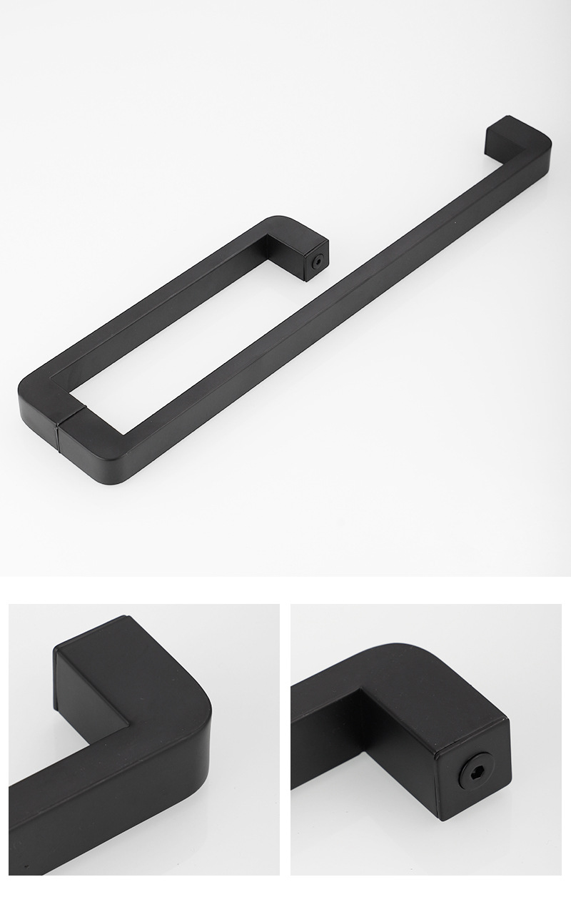 厂家304淋浴房拉手 酒店浴室玻璃门把手 大门推拉门不锈钢拉手详情30