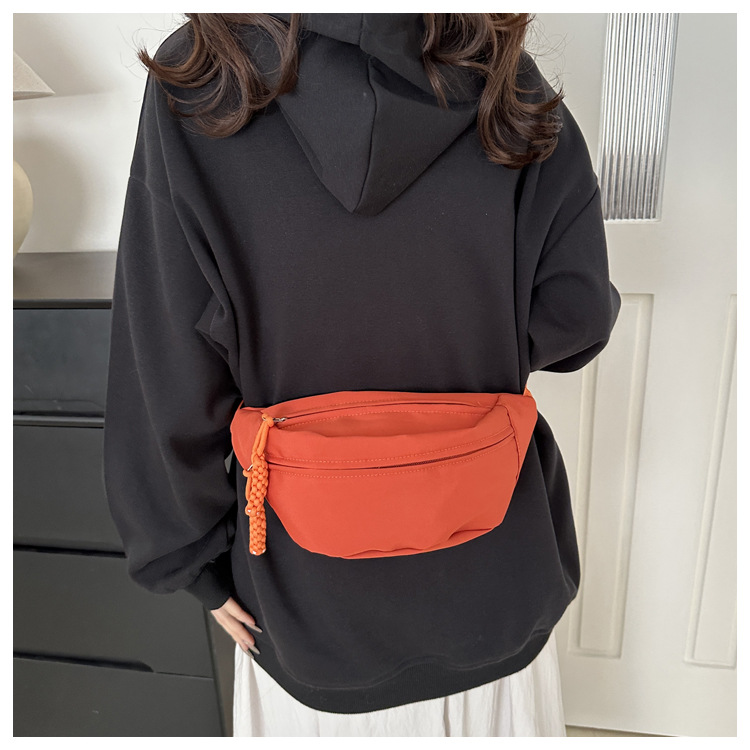 Summer casual candy-colored single-shoulder dumpling bag 2024 New trend neutral daily chest bag, beautiful and fashionable crossbody bag pic 20