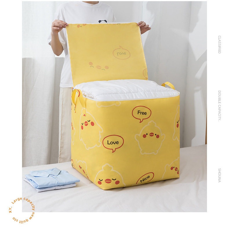Storage bags, large-capacity cotton quilt storage boxes, clothes moving and organizing bags, cotton quilt storage bags, storage wonders pic 8