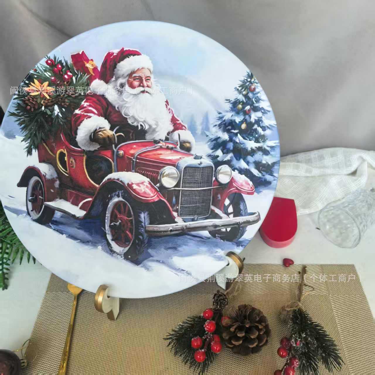 金色盘子圣诞主题彩蛋复活节礼盒装详情3