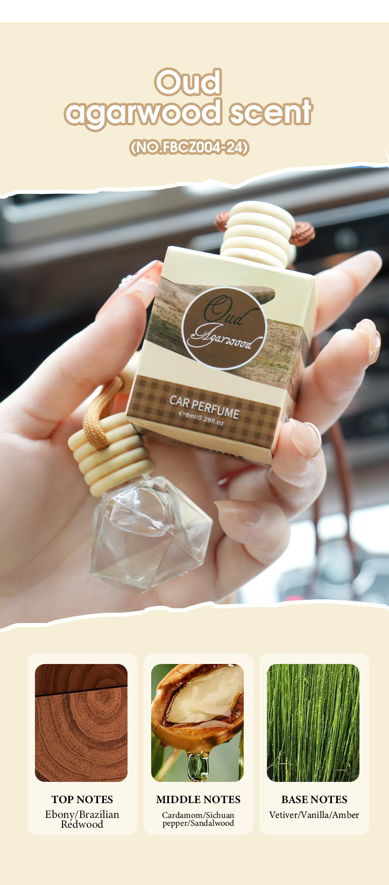 跨境专供FORMBO车载挂绳香水瓶汽车用除异味香薰挂件饰品香水批发详情20