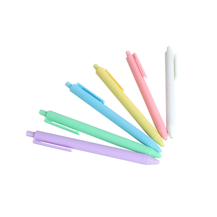 YALONG high appearance level cream ballpoint pens, gel pens, Mark Long student stationery, school office supplies pic 5
