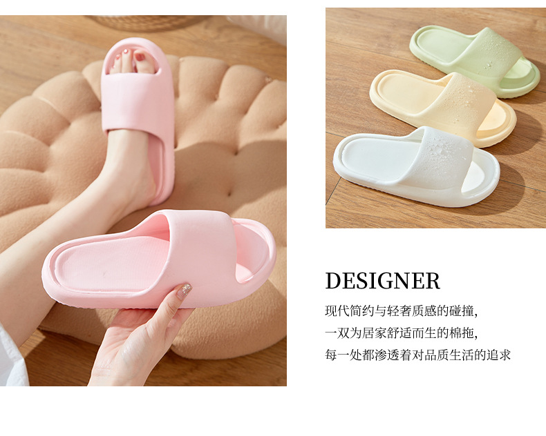 The 2023 new style of indoor home anti-slip and non-smelly sports cool slippers for men to wear outside in summer pic 14