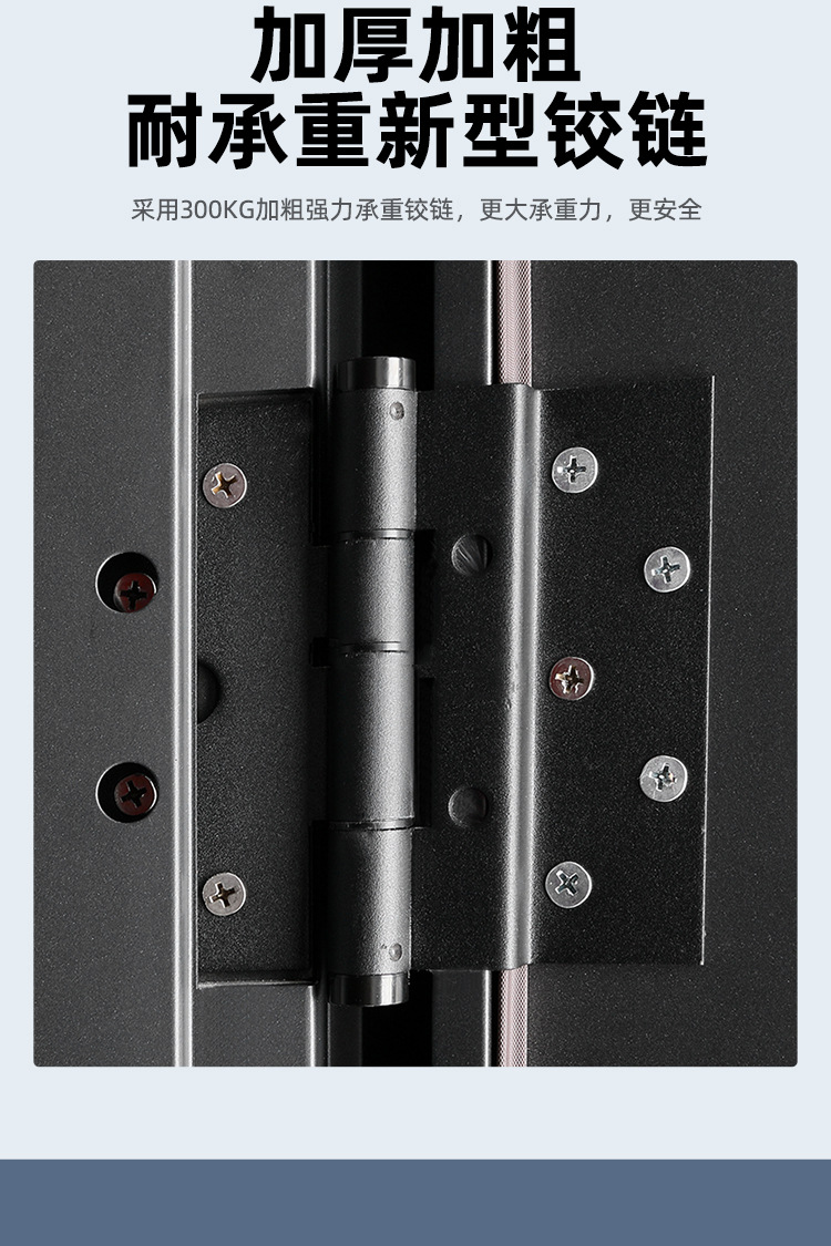 双层防盗门钢制防火门安全门子母门双开门入户单开门进户门消防门详情8