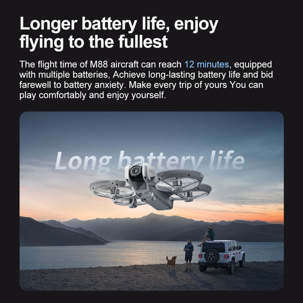 跨境M88无刷航拍无人机光流定位遥控飞机外贸四轴飞行器玩具drone详情47