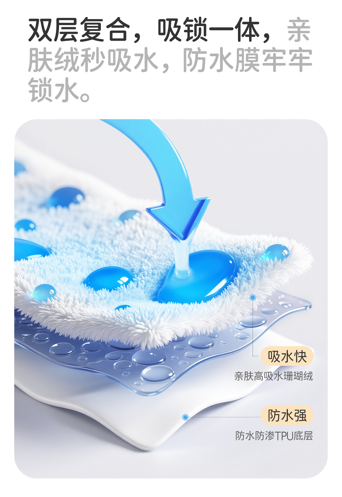 婧麒儿童洗漱巾宝宝洗脸刷牙防水围兜毛巾多功能不湿衣漱口巾大号详情11