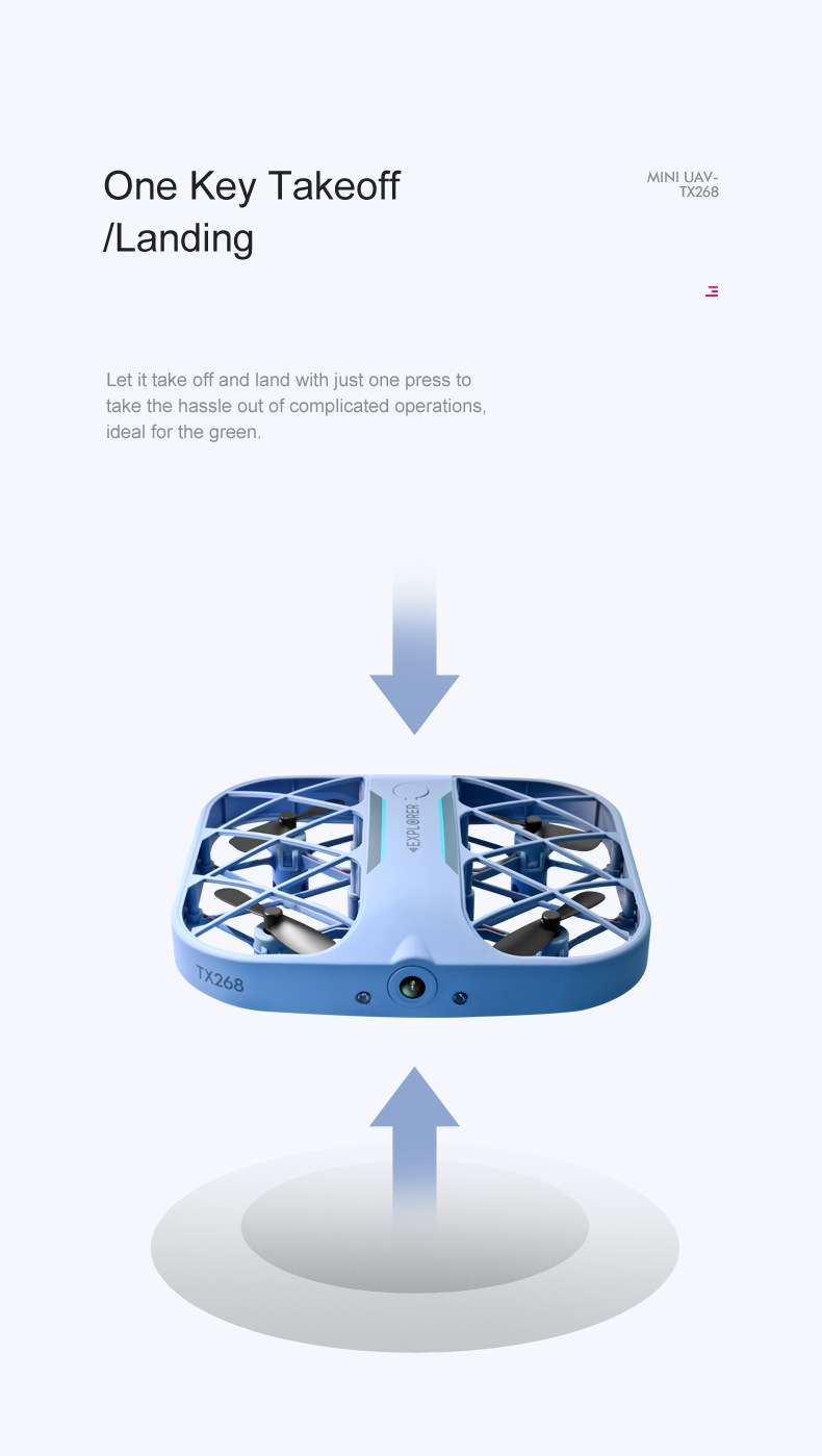 Cross-border mini bestseller Mini Quadcopter drone 8K grid pocket aircraft remote control plane pic 11
