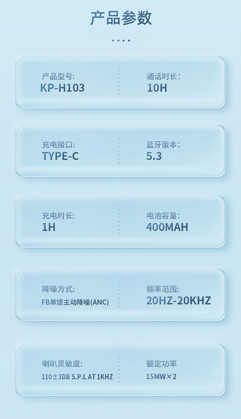 The H103 over-ear Bluetooth headphones are a cross-border bestseller with foldable RGB ambient lighting, active noise cancellation and dynamic driver speakers pic 11