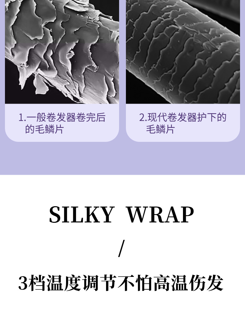 志高全自动卷发棒神器懒人不伤发电动大波浪宿舍持久定型32mm跨境详情16