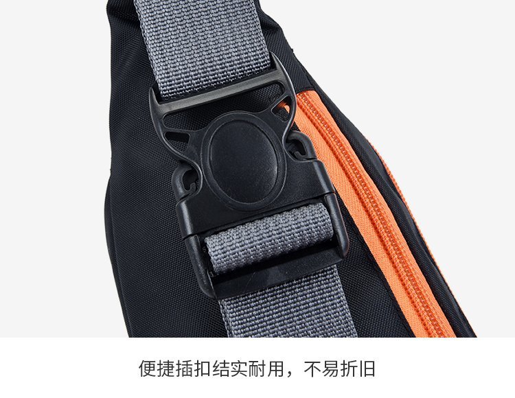 印字定LOGO腰包 休闲胸包运动手机零钱旅行骑行跑步健身收纳小包详情36