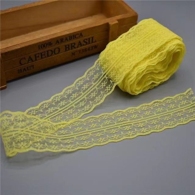 【40 Colors 】 Double-sided non-elastic lace trim, DIY clothing, curtains, sofa sewing, lace trim accessories, 4.5CM pic 16