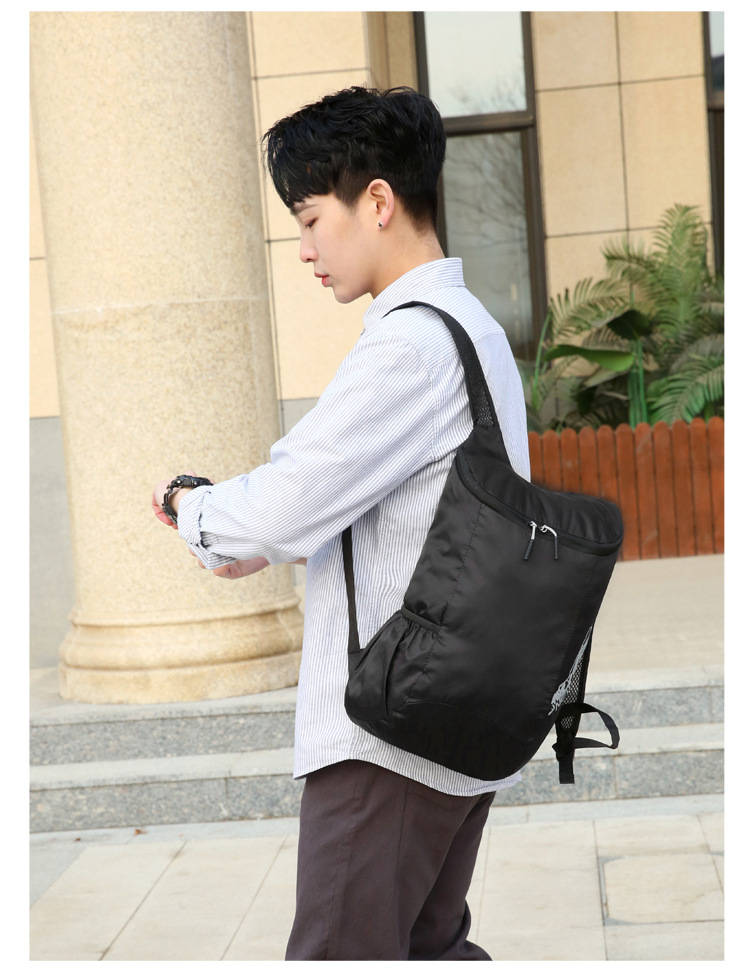 Wholesale of cross-border best-selling ultra-light skin bags, casual travel portable storage bags, and multi-functional foldable backpacks pic 16