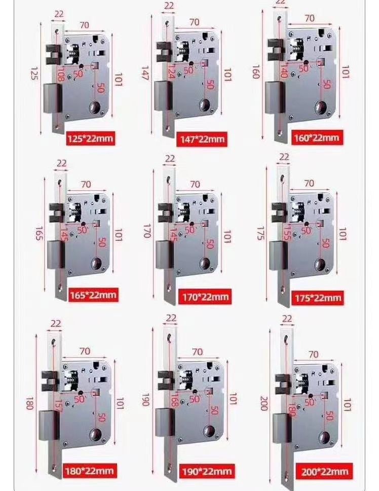 Cross-border e-commerce graffiti smart door locks, wooden doors, fingerprint locks, password locks, office and apartment rentals, anti-theft smart locks pic 12