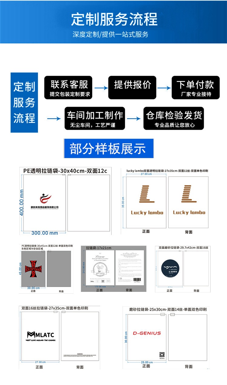 小包装密封袋加厚透明PE自封袋食品封口袋一次性塑料自封袋塑封袋详情6