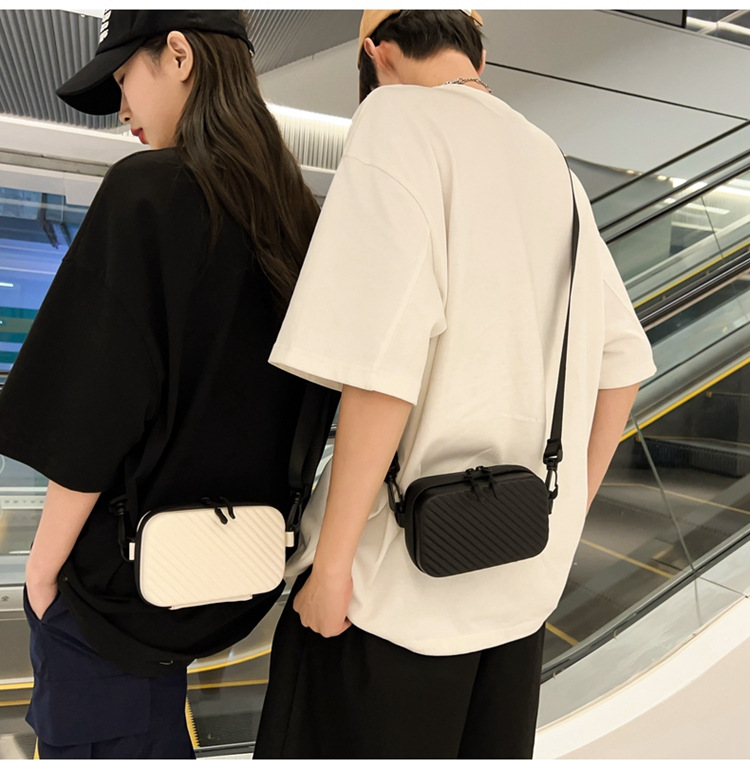 跨境时尚小挎包手机包硬壳盒子小方包通勤百搭单肩包潮流斜挎包详情16